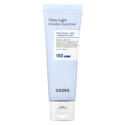 COSRX - Ultra-Light Invisible Αντηλιακή Κρέμα Προσώπου SPF50+ 50ml