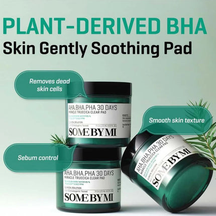 SOMEBYMI AHA-BHA-PHA 30 days Miracle Truecica Clear Pads 70pcs
