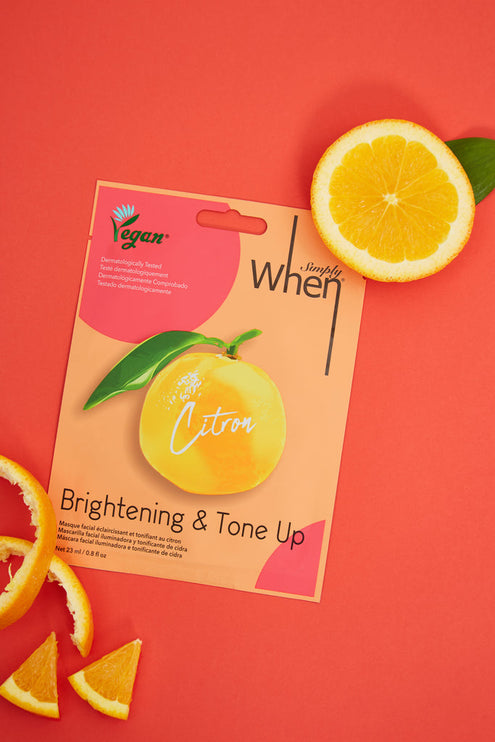 SIMPLY WHEN - Citron bBightening & Tone Up Mask