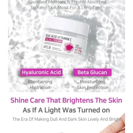 APLB - Kojic Acid Vitamin C Facial Cream 55ml