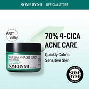 SOMEBYMI AHA-BHA-PHA 30 Days Miracle Cream Κρέμα Προσώπου για Ευαίσθητο Δέρμα 50ml