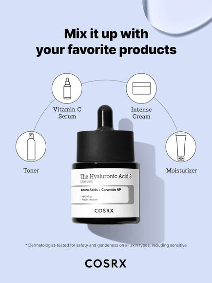 COSRX The Hyaluronic Acid 3 Serum Ορός Προσώπου 20ml