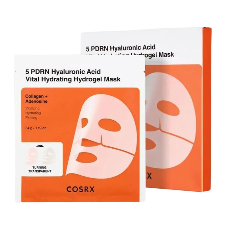 COSRX 5 PDRN Hyaluronic Acid Vital Hydrating Hydrogel Mask 1PC