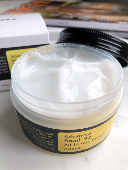 COSRX Advanced Snail 92 All In One Cream 100g – Ενυδατική Κορεάτικη Κρέμα με Snail Mucin