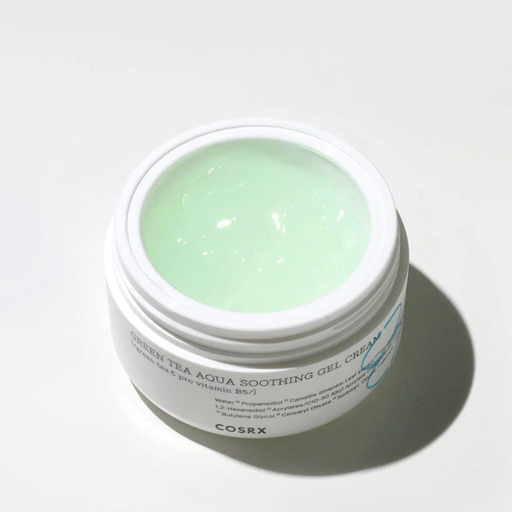 COSRX Hydrium Green Tea Aqua Soothing Gel Cream 50ml – Καταπραϋντική Gel Κρέμα με Πράσινο Τσάι