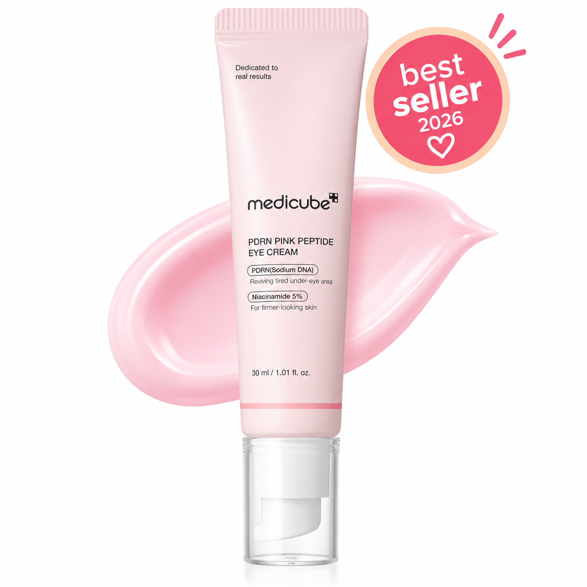 MEDICUBE PDRN Pink Peptide Eye Cream Κρέμα Ματιών 30ml