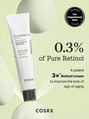 COSRX The Retinol 0.3 Cream Κρέμα Προσώπου με Ρετινόλη 0.3% για Αντιγήρανση 20ml