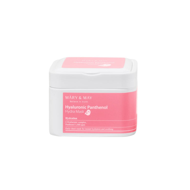 Mary&May - Hyaluronic Panthenol Hydra Mask - 30pcs