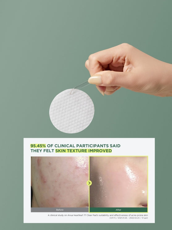 ANUA Heartleaf 77% Clear Pads 205ml 70pcs