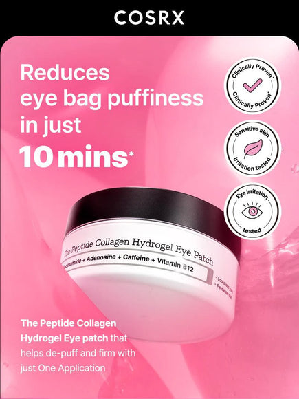 COSRX The Peptide Collagen Hydrogel Eye Patches 60pcs