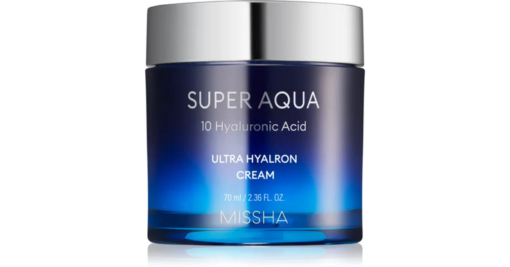 MISSHA SUPER AQUA ULTRA HYALRON CREAM 10X - 70МL