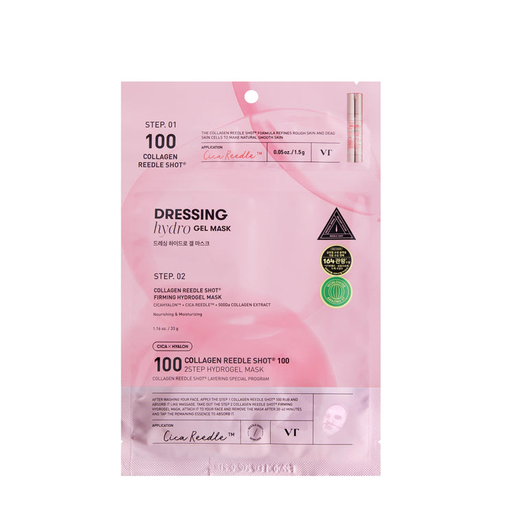VT Collagen Reedle Shot™ 100 – 2 Step Hydrogel Mask