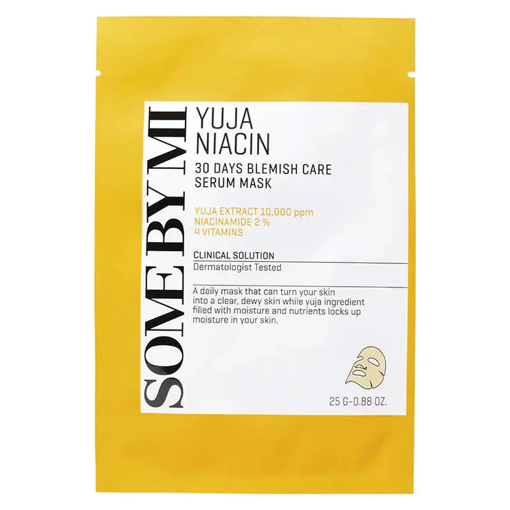 SOMEBYMI - Yuja Niacin Blemish Serum Mask
