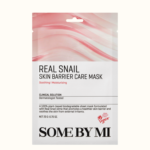 SOMEBYMI - Real Snail Skin Barrier Care Mask
