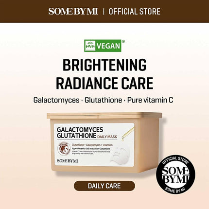 SOMEBYMI - Galactomyces Glutathione Daily Mask Pack 30pcs