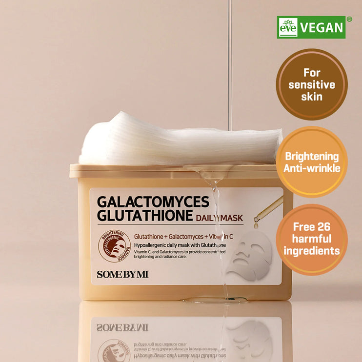 SOMEBYMI - Galactomyces Glutathione Daily Mask Pack 30pcs