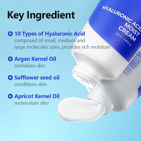 ISNTREE Hyaluronic Acid Moist Cream Κρέμα Προσώπου 70ml