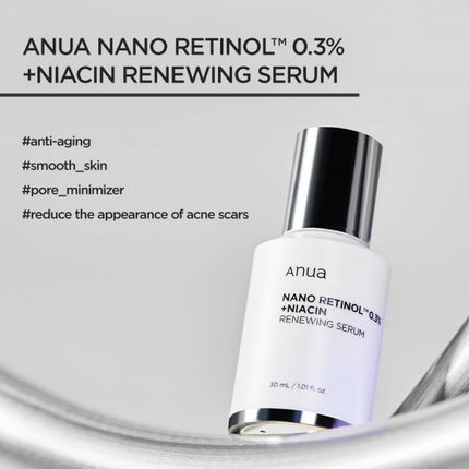 ANUA - Nano Retinol 0.3% + Niacin Serum 30ml