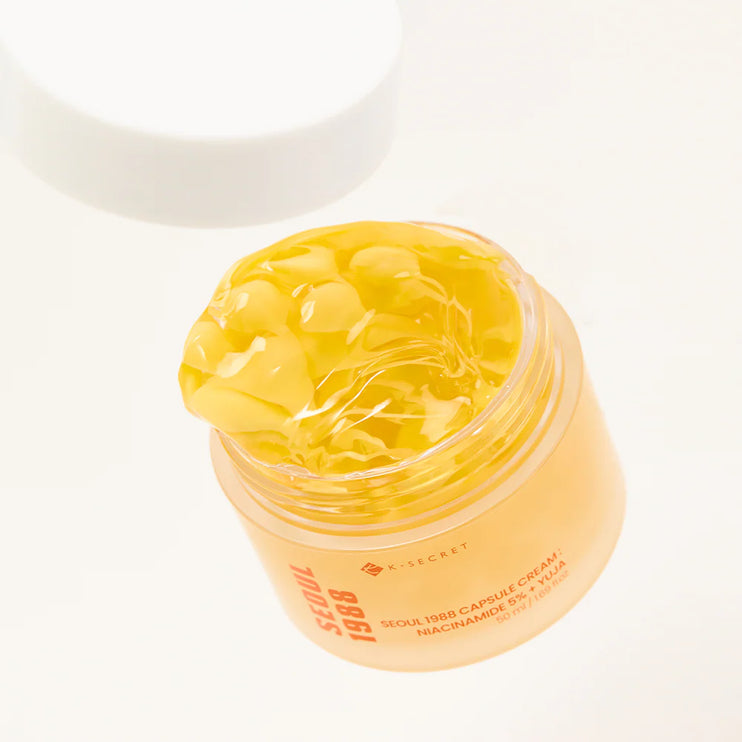 K-SECRET - SEOUL 1988 Capsule Cream: Niacinamide 5% + Yuja - 50ml