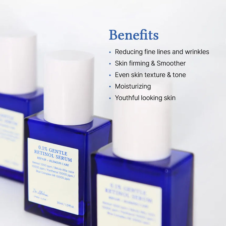 Dr. Althea 0.1% Gentle Retinol Serum 30ml– Ορός Αντιγήρανσης με Ρετινόλη
