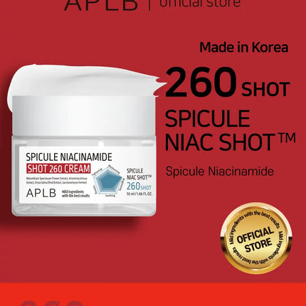 APLB - Spicule Niacinamide Shot 260 Cream 55ml
