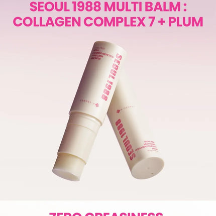 K-SECRET - SEOUL 1988 Multi Balm : Collagen Complex 7 + Plum - 10,7g
