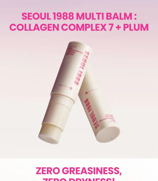 K-SECRET - SEOUL 1988 Multi Balm : Collagen Complex 7 + Plum - 10,7g
