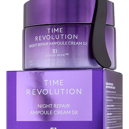 Missha Time Revolution Night Repair Ampoule Cream 5x