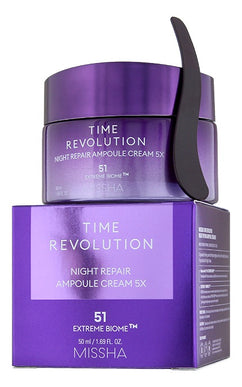 Missha Time Revolution Night Repair Ampoule Cream 5x