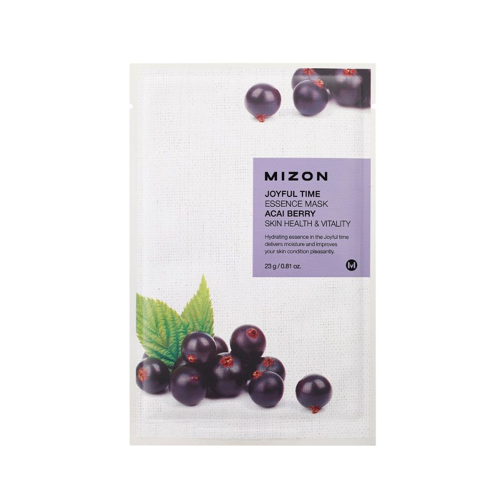 MIZON Joyful Time Essence Mask Acai Berry Κορεάτικη Μάσκα Προσώπου 23g