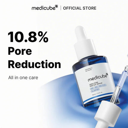 Medicube Zero Pore One Day Serum 30ml – Ορός Σύσφιξης Πόρων & Εξισορρόπησης Λιπαρότητας
