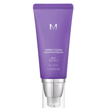 MISSHA M Perfect Cover Serum BB Cream #21 Light Beige-50ml