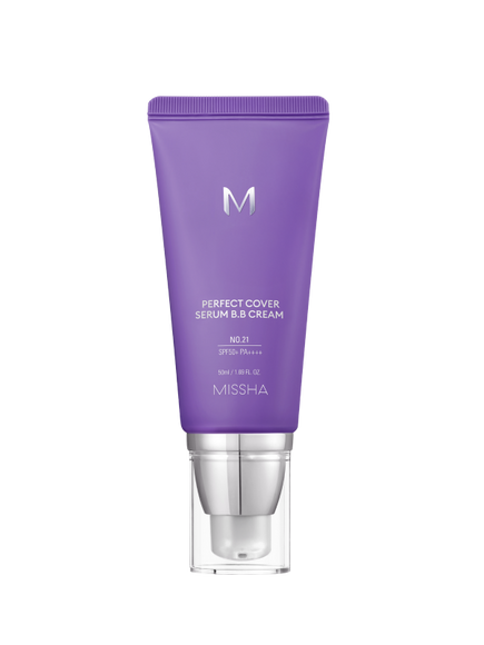 MISSHA M Perfect Cover Serum BB Cream #21 Light Beige-50ml