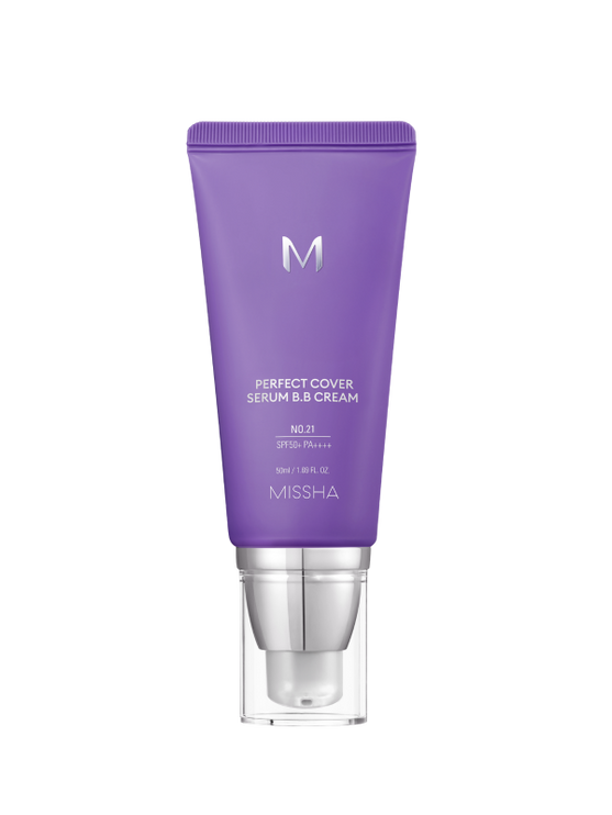 MISSHA M Perfect Cover Serum BB Cream #21 Light Beige-50ml