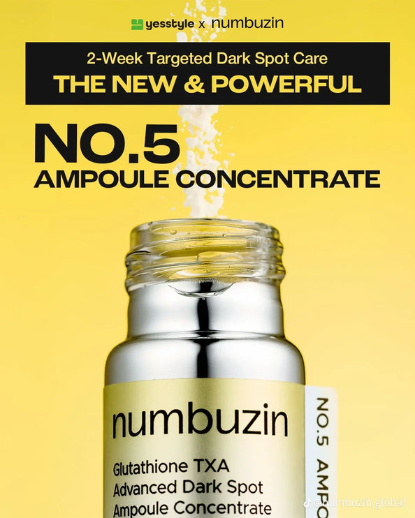 NUMBUZIN No.5 Glutathione TXA Advanced Dark Spot Ampoule 10.7g