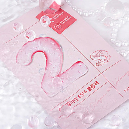 NUMBUZ:N - NO.2 Water Collagen 65% Voluming Sheet Mask