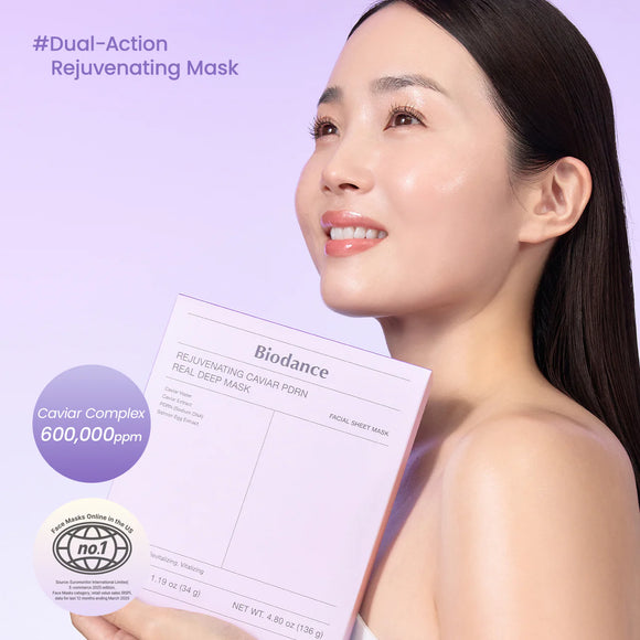 Biodance Rejuvenating Caviar PDRN Real Deep Mask 34g 4PC