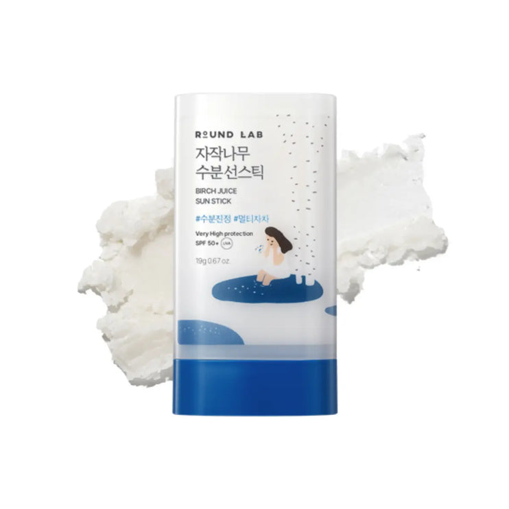 Round Lab - Melon + Starfish Birch Juice Moisturising Sun Stick 19g