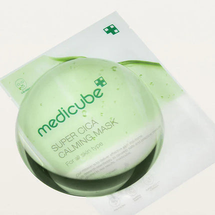 MEDICUBE- Super Cica Calming Mask – Καταπραϋντική Μάσκα Προσώπου με Cica 22g 1PC
