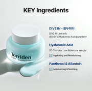 TORRIDEN Soothing Cream With Hyaluronic Acid Κρέμα Προσώπου 100ml