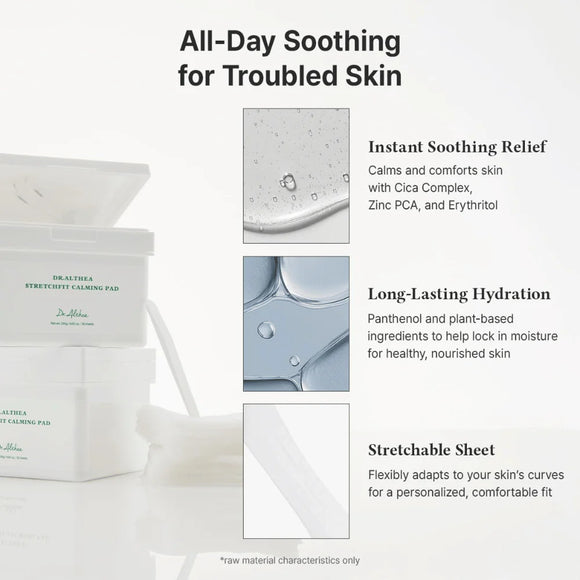 Dr. Althea Stretch Fit Calming Pads 20pcs