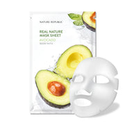 NATURE REPUBLIC Real Nature Sheet Mask Avocado (23ml) Μάσκα Προσώπου