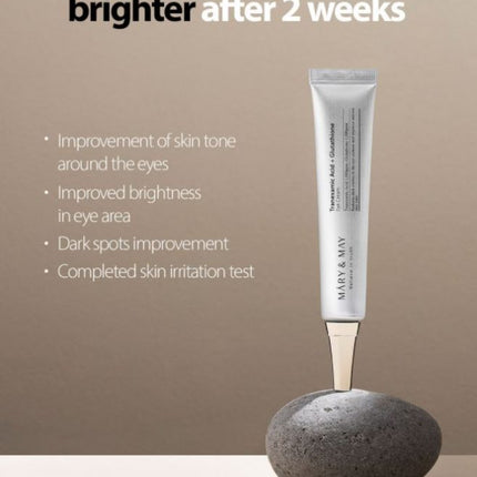 MARY & MAY - Tranexamic Acid + Glutathion Eye Cream 30ml