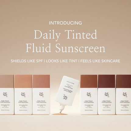 BEAUTY OF JOSEON-Daily Tinted Fluid Sunscreen Broad Spectrum SPF30 PA+++#MP200