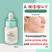 AXIS-Y Spot The Difference Blemish Treatment Serum For Acne-Prone Skin Ορός Προσώπου 15ml