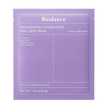 biodance caviar pdrn korean face mask 