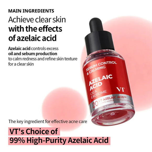 VT Cosmetics - Azelaic Acid A1 Calming Ampoule, 30ml