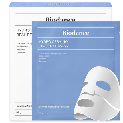 BIODANCE - Hydro Cera-Nol Real Deep Mask 4pcs