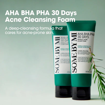 SOMEBYMI - AHA.BHA.PHA 30 Days Miracle Acne Clear Foam 100ml