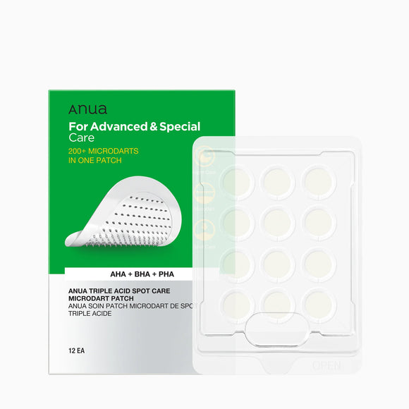 Anua Triple Acid Spot Care Microdart Patches 12PC